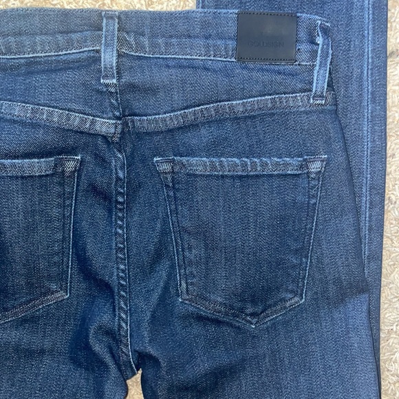 Like New Goldsign the Profit classic mid rise ankle skinny Jean in Blue Chip - Picture 4 of 7